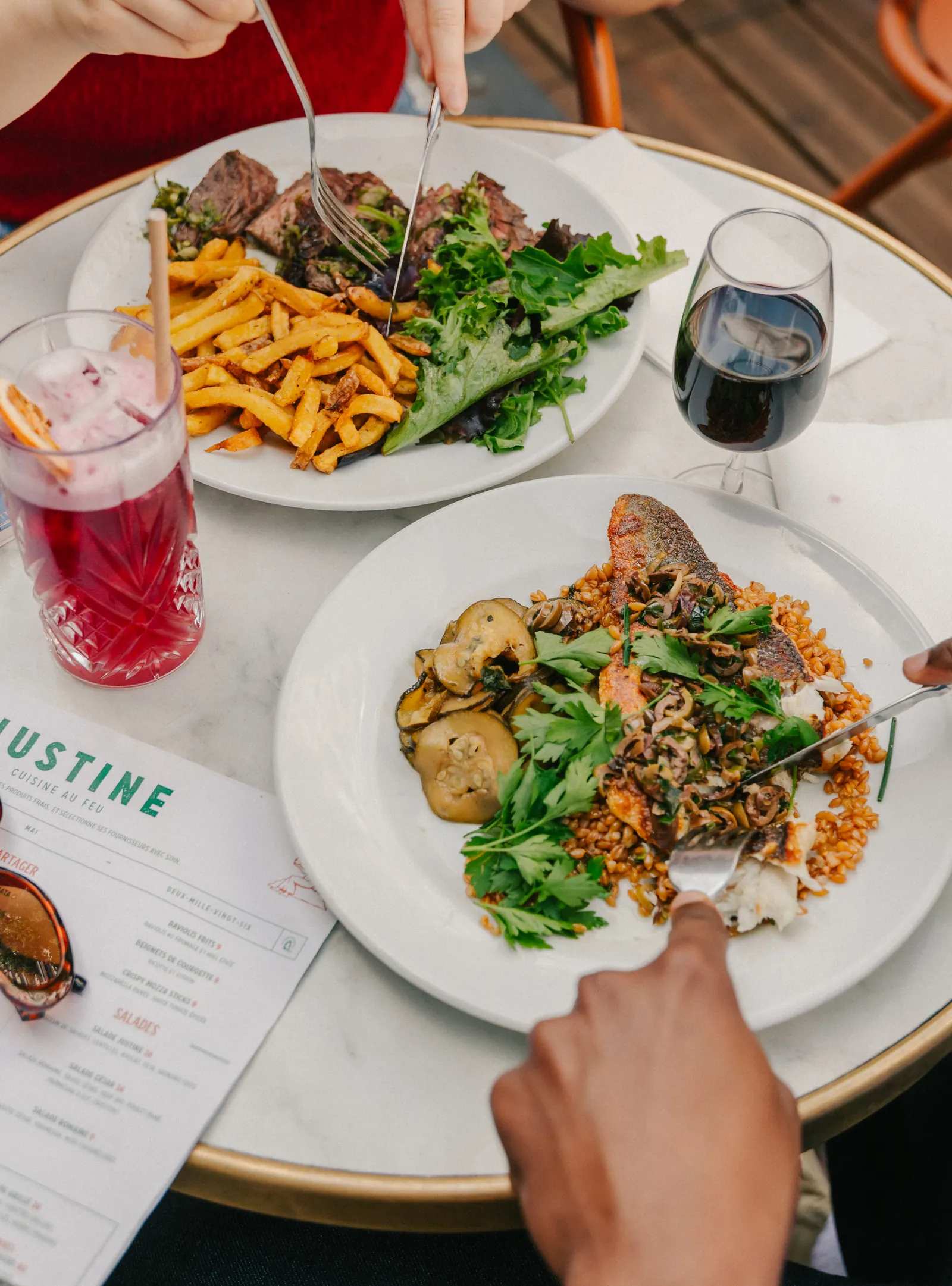 Nos menus